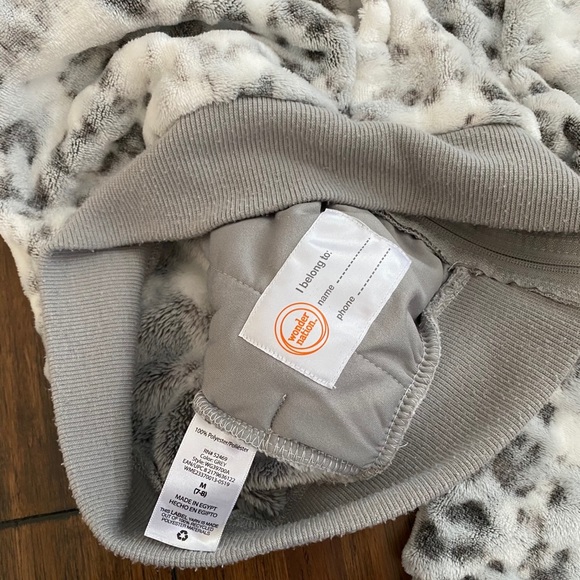 🚨⭐️ Wonder Nation Snow Leopard Jacket size M 7/8 - Picture 6 of 6